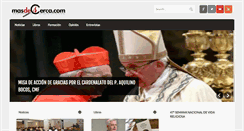 Desktop Screenshot of masdecerca.com